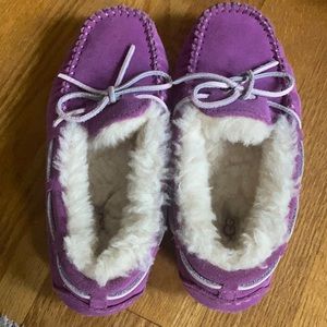 Purple UGG Slippers